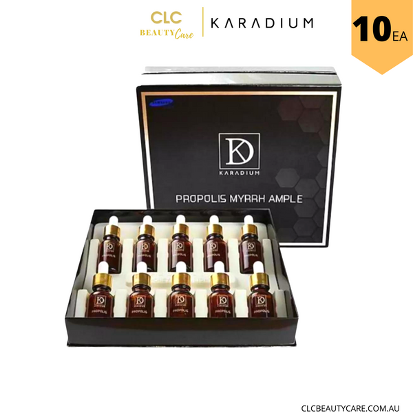 Tế bào gốc chiết xuất keo ong Propolis Myrrh Ample Karadium 15ml - Full Box 10 Ống