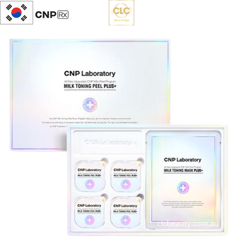 Set Mặt Nạ Thay Da Sinh Học CNP Milk Toning Peel Plus+ và Mặt Nạ CNP Milk Toning Mask Plus