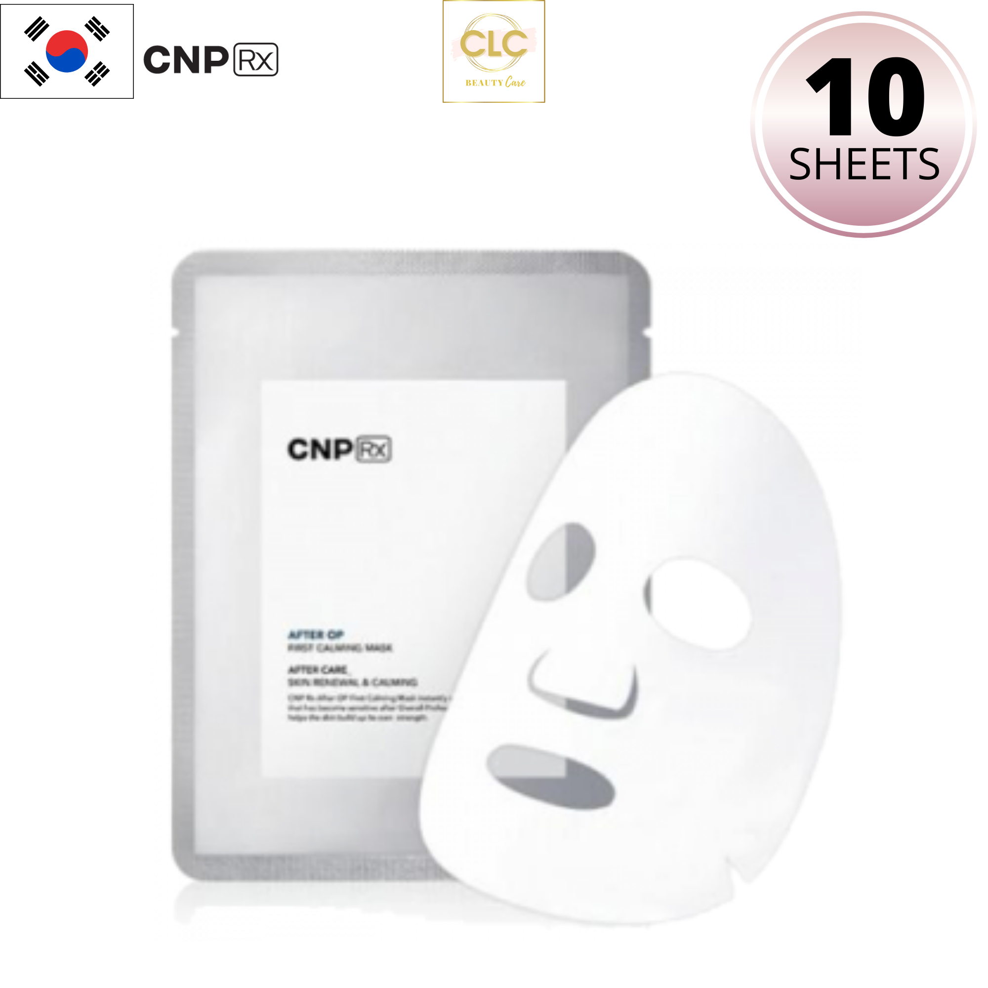 Mặt Nạ Phục Hồi Da CNP Rx After OP First Calming Mask Pack 30ml - 10 Masks