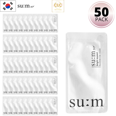 Mặt Nạ Sủi Bọt Thải Độc Da SUM:37 Bright Award Bubble De Mask - 50 gói