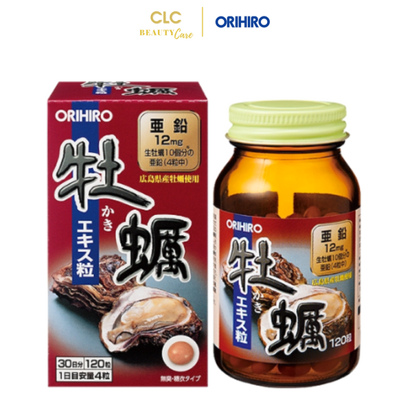 Viên uống tinh chất hàu tươi tăng cường sinh lý Orihiro 120 viên