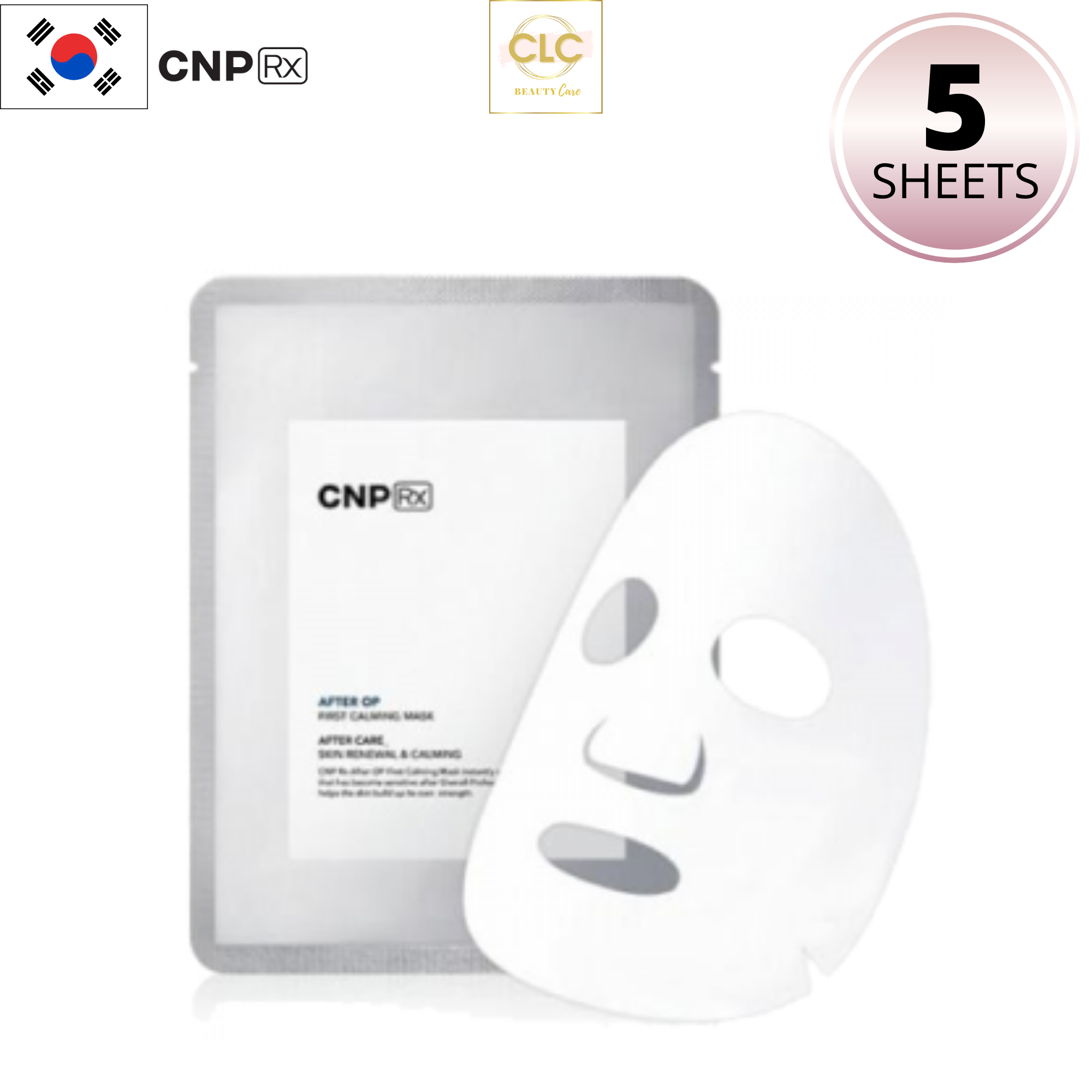 Mặt Nạ Phục Hồi Da CNP Rx After OP First Calming Mask Pack 30ml - 5 Masks