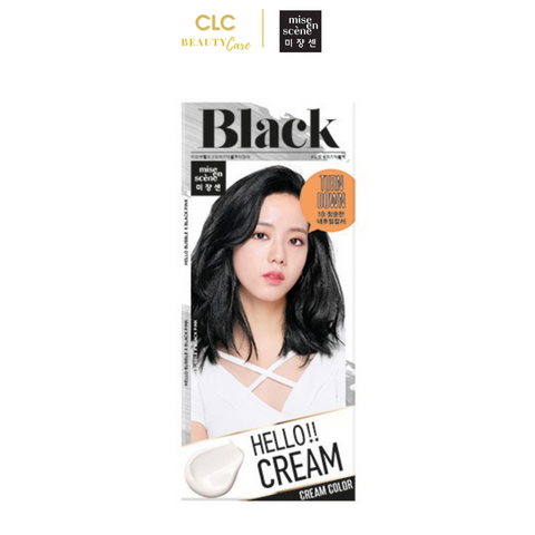 Thuốc Nhuộm Tóc Dạng Bọt Hello Bubble - 1B Black