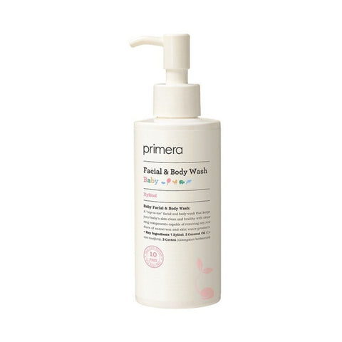 Sữa tắm gội trẻ em Primera Baby Facial and Body Wash