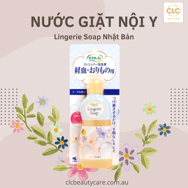 Nước giặt nội y Lingerie Soap Nhật Bản 120ml